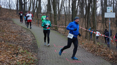 Silvesterlauf 2019 - Spitzkehre zum Spreetal