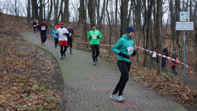 Silvesterlauf 2019 - Spitzkehre zum Spreetal