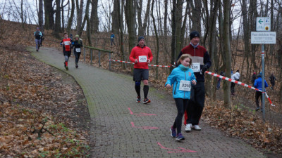 Silvesterlauf 2019 - Spitzkehre zum Spreetal