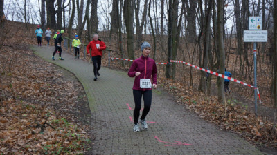 Silvesterlauf 2019 - Spitzkehre zum Spreetal