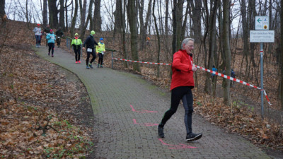 Silvesterlauf 2019 - Spitzkehre zum Spreetal