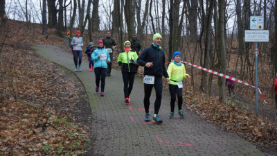 Silvesterlauf 2019 - Spitzkehre zum Spreetal
