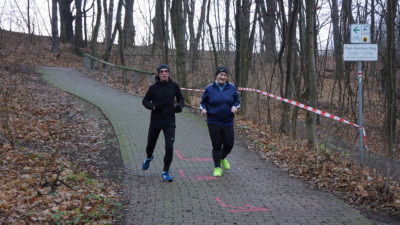 Silvesterlauf 2019 - Spitzkehre zum Spreetal