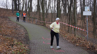 Silvesterlauf 2019 - Spitzkehre zum Spreetal