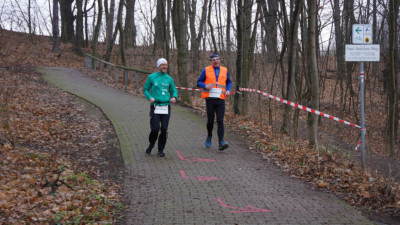 Silvesterlauf 2019 - Spitzkehre zum Spreetal