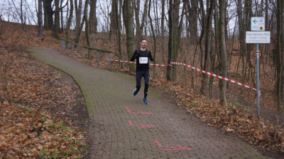 Silvesterlauf 2019 - Spitzkehre zum Spreetal