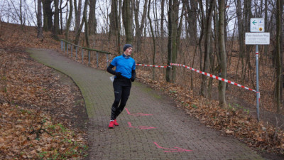 Silvesterlauf 2019 - Spitzkehre zum Spreetal
