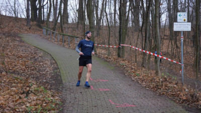 Silvesterlauf 2019 - Spitzkehre zum Spreetal