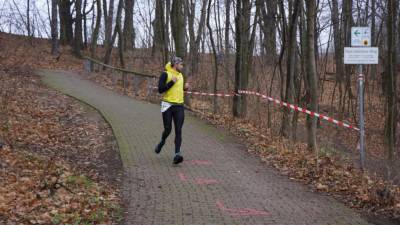 Silvesterlauf 2019 - Spitzkehre zum Spreetal