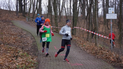 Silvesterlauf 2019 - Spitzkehre zum Spreetal