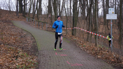 Silvesterlauf 2019 - Spitzkehre zum Spreetal