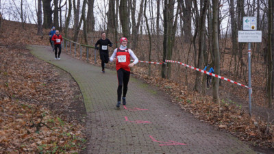 Silvesterlauf 2019 - Spitzkehre zum Spreetal