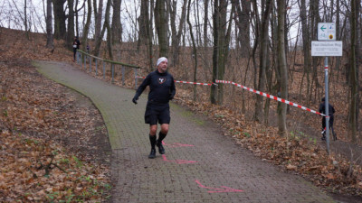 Silvesterlauf 2019 - Spitzkehre zum Spreetal