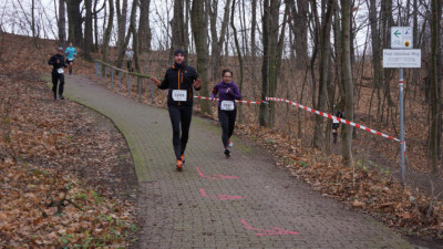 Silvesterlauf 2019 - Spitzkehre zum Spreetal