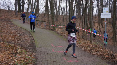 Silvesterlauf 2019 - Spitzkehre zum Spreetal