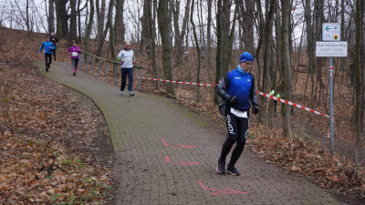 Silvesterlauf 2019 - Spitzkehre zum Spreetal