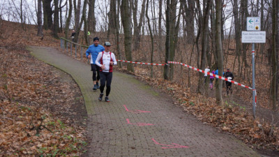 Silvesterlauf 2019 - Spitzkehre zum Spreetal