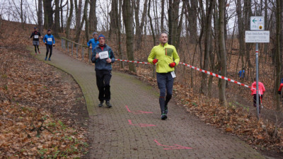Silvesterlauf 2019 - Spitzkehre zum Spreetal