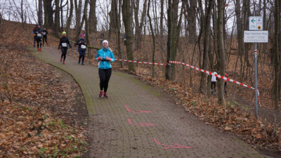 Silvesterlauf 2019 - Spitzkehre zum Spreetal