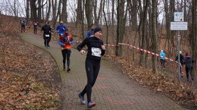 Silvesterlauf 2019 - Spitzkehre zum Spreetal