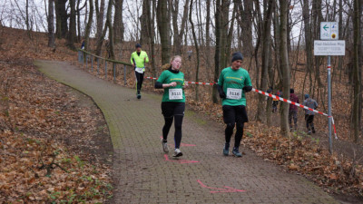 Silvesterlauf 2019 - Spitzkehre zum Spreetal