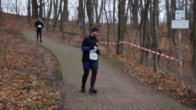 Silvesterlauf 2019 - Spitzkehre zum Spreetal