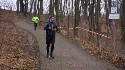 Silvesterlauf 2019 - Spitzkehre zum Spreetal