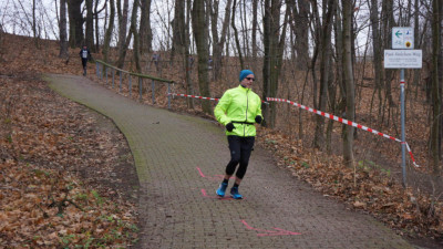Silvesterlauf 2019 - Spitzkehre zum Spreetal