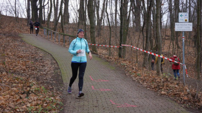 Silvesterlauf 2019 - Spitzkehre zum Spreetal