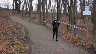 Silvesterlauf 2019 - Spitzkehre zum Spreetal