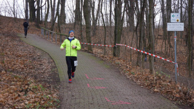 Silvesterlauf 2019 - Spitzkehre zum Spreetal