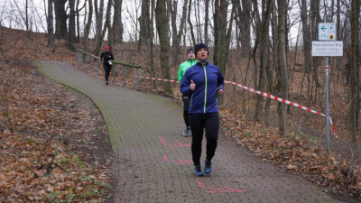 Silvesterlauf 2019 - Spitzkehre zum Spreetal
