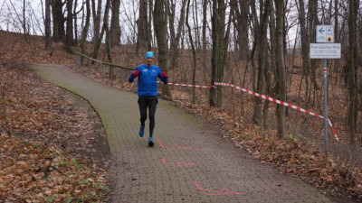 Silvesterlauf 2019 - Spitzkehre zum Spreetal