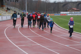 Silvesterlauf 2019 - Startbereich und Start
