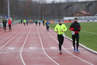Silvesterlauf 2019 - Startbereich und Start