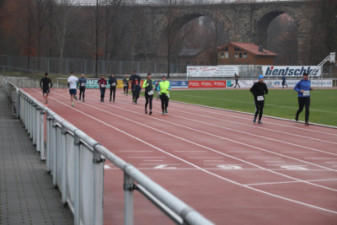 Silvesterlauf 2019 - Startbereich und Start