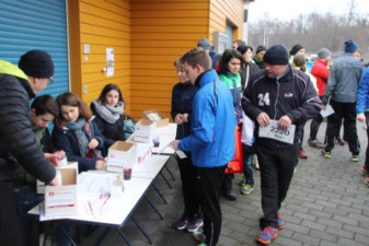 Silvesterlauf 2019 - Startbereich und Start