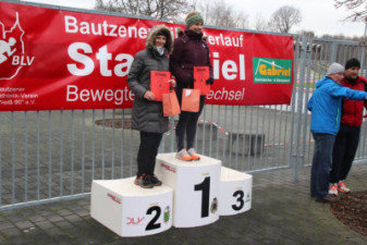 Silvesterlauf 2019 - Zielbereich und Siegerehrung