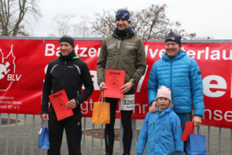 Silvesterlauf 2019 - Zielbereich und Siegerehrung