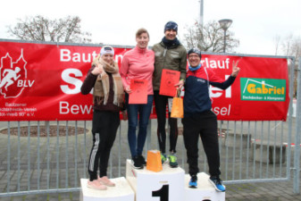 Silvesterlauf 2019 - Zielbereich und Siegerehrung
