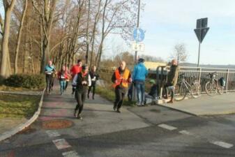 Silvesterlauf 2023 - ALSTOM Parkplatz