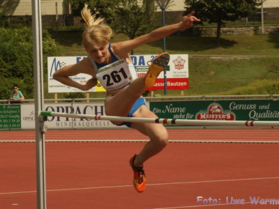 2. Landesmeisterschaft U14 in Bautzen (Hochsprung)