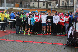 Silvesterlauf 2019 - Startbereich und Start