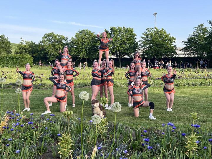 Wolfpack Cheerleader erfolgreich in Magdeburg