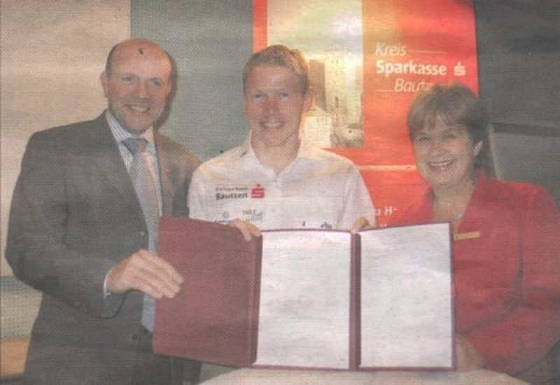 Weltklassetriathlet bekommt den Rücken aus Bautzen gestärkt