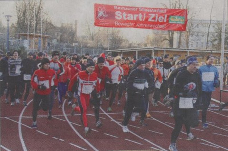 Teilnehmerrekord beim 42. Bautzener Silvesterlauf