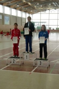 Jocelin, Johanna und Lilli-Marlen holen vier Bezirksmeistertitel