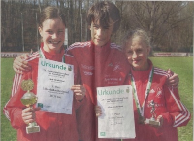 Der Bautzener Nachwuchs holt Gold und Bronze im Straßenlauf