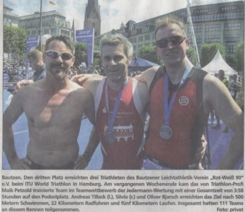 Bautzener Team auf drittem Platz